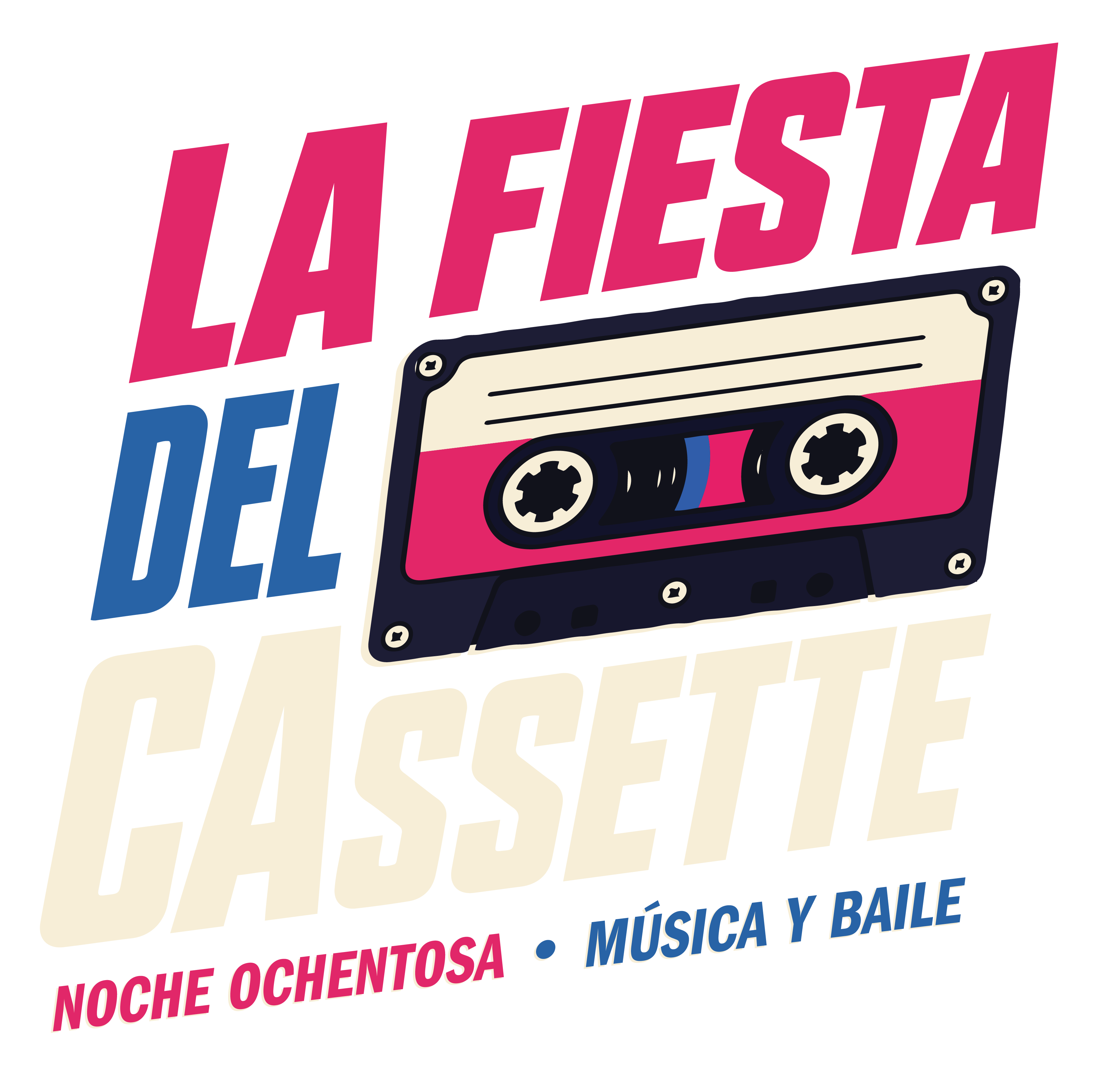 La Fiesta del Cassette - Noche ochentosa, música y baile